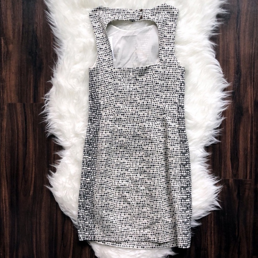 NWT Banana Republic Black & White Dress - Picture 2 of 6